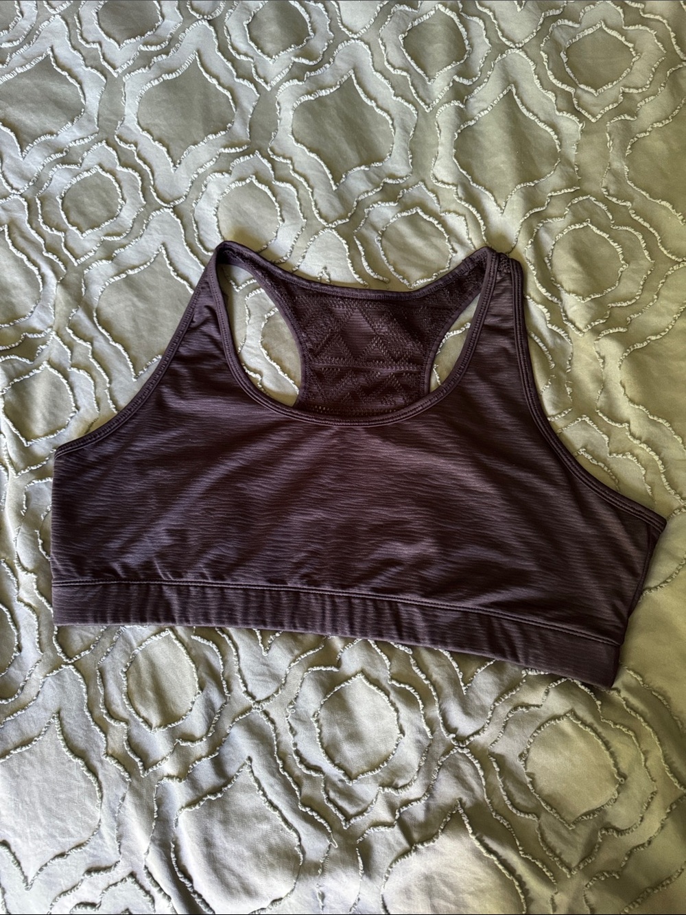 Zyia Black Bomber Bra - no pads
